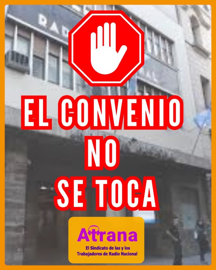 EL CONVENIO NO SE TOCA